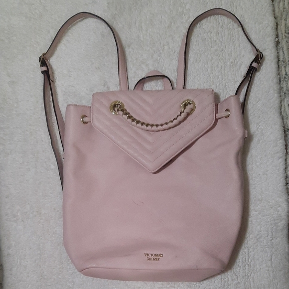 Victoria's Secret Light Pink Backpack - Picture 1 of 11